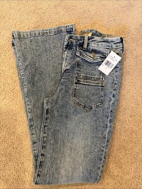 Light Wash Blue Denim Jeans